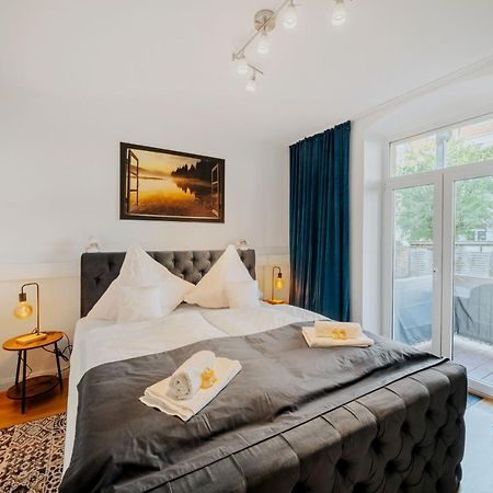 Blissplace 3 Zi Premium Apartment Nahe Getec Arena Mit Kingsize Betten Und Balkon ماغديبورغ المظهر الخارجي الصورة