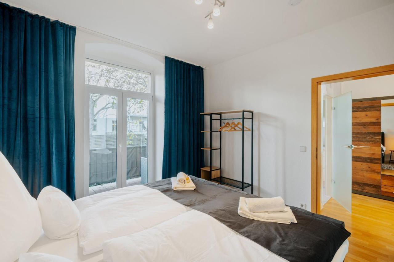 Blissplace 3 Zi Premium Apartment Nahe Getec Arena Mit Kingsize Betten Und Balkon ماغديبورغ المظهر الخارجي الصورة